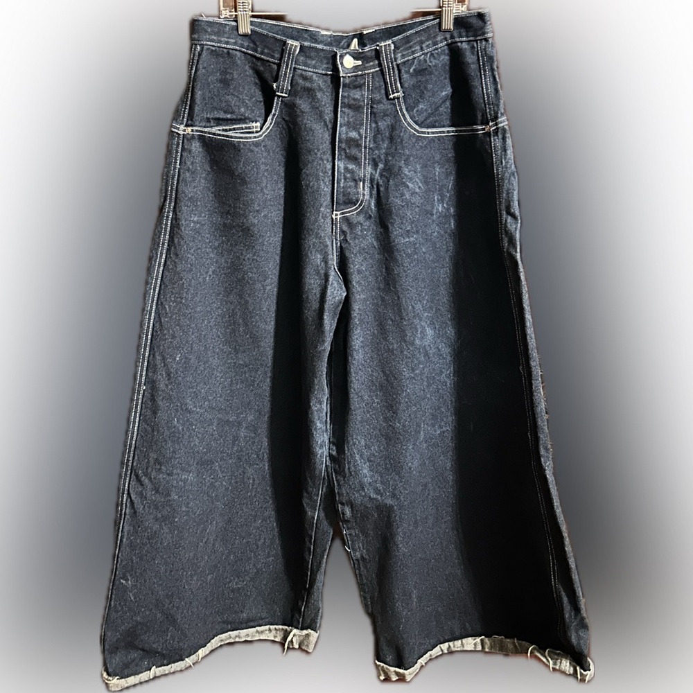 Vintage 90s Y2K wide leg pants (phat pants) Rave size L unisex